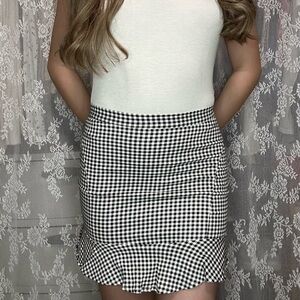 ♡ Zaful Plaid Mini Skirt ♡
